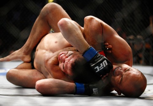 BJ Penn rear naked choke