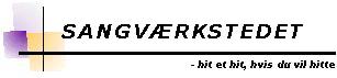 Sangværkstedet logo